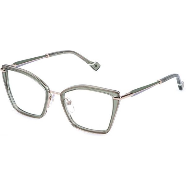 Yalea VYA188 SONIA 300Y Women’s Eyeglasses Green Size 52 - Blue Light Block Available
