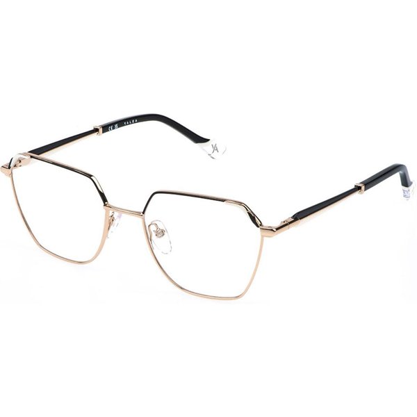 Yalea VYA189 JUNKO 033M Women’s Eyeglasses Gold Size 53 - Blue Light Block Available