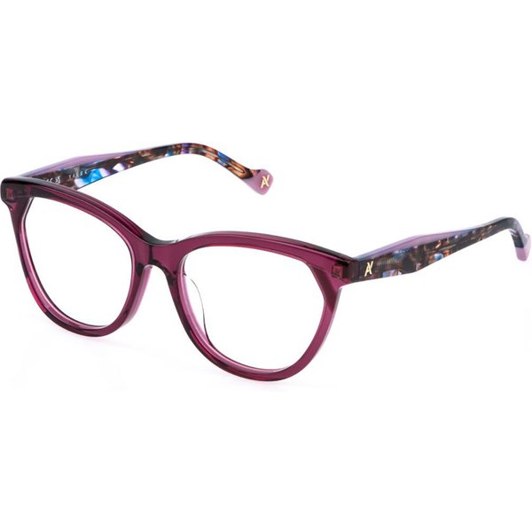Yalea VYA205 SAMANTHA 09PX Women’s Eyeglasses Purple Size 51 - Blue Light Block Available
