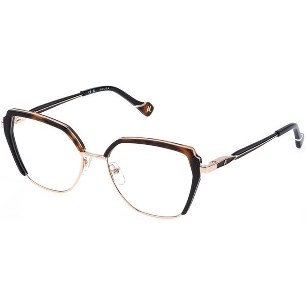 Yalea VYA212 XIANG 0300 Women’s Eyeglasses Gold Size 54 - Blue Light Block Available