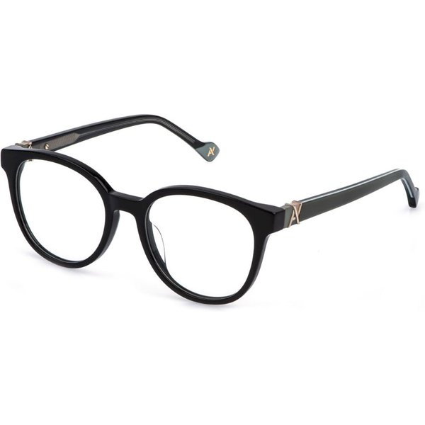 Yalea VYA231 ELA 700Y Women’s Eyeglasses Black Size 51 - Blue Light Block Available