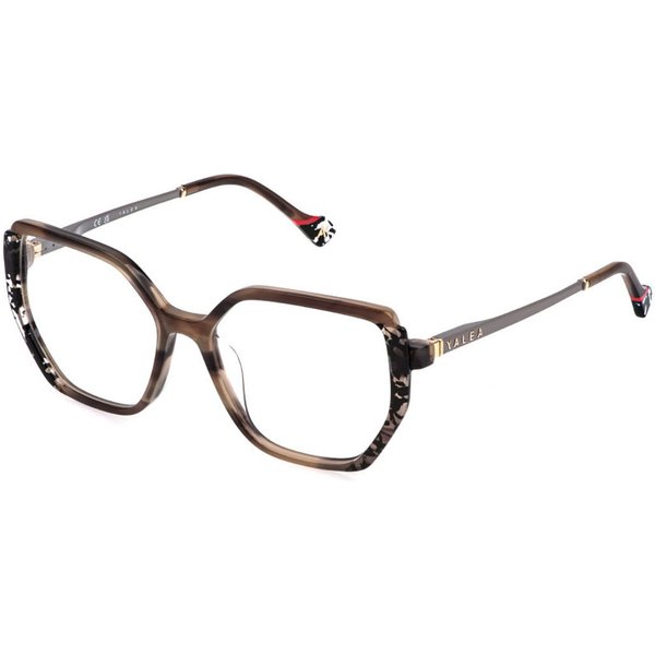 Yalea VYA232 MAHIN 0836 Women’s Eyeglasses Brown Size 54 - Blue Light Block Available
