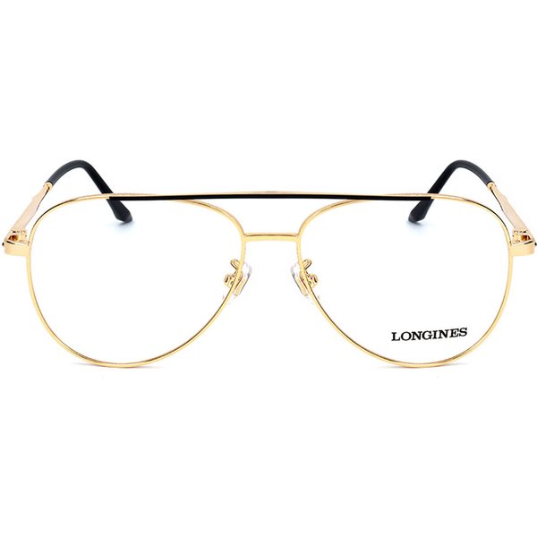 Longines LG5003-H 030 Men's Eyeglasses Gold Size 56 - Blue Light Block Available