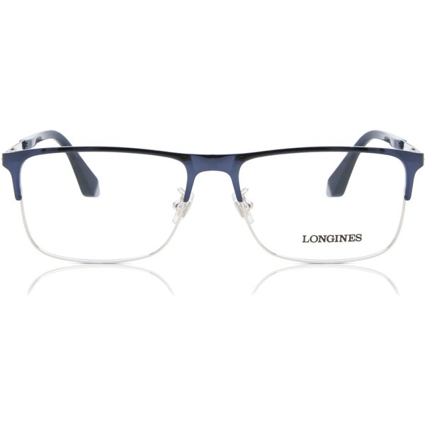 Longines LG5005-H 090 Men's Eyeglasses Blue Size 56 - Blue Light Block Available