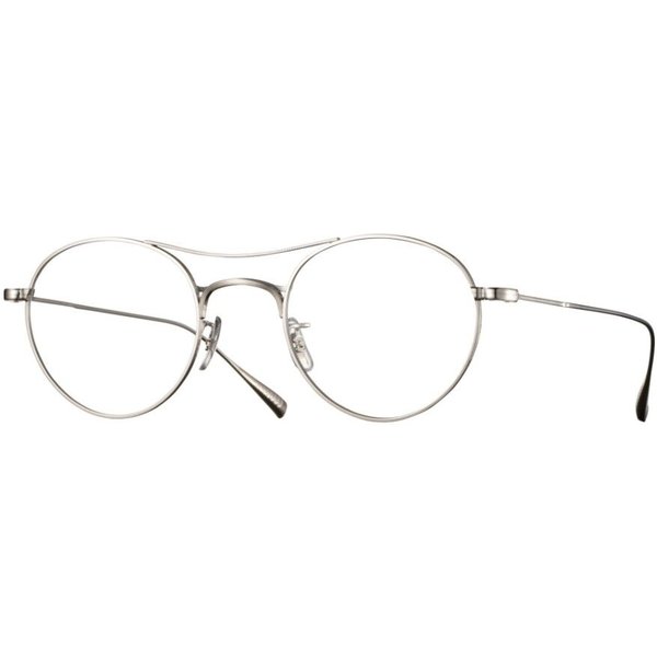 Eyevan Flicker S Men's Eyeglasses Silver Size 47 - Blue Light Block Available
