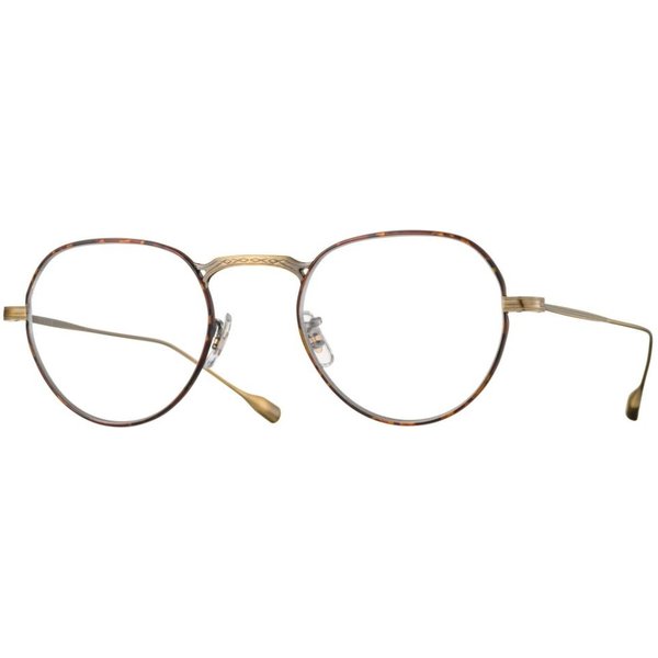 Eyevan Freed AG-C Men's Eyeglasses Brown Size 47 - Blue Light Block Available