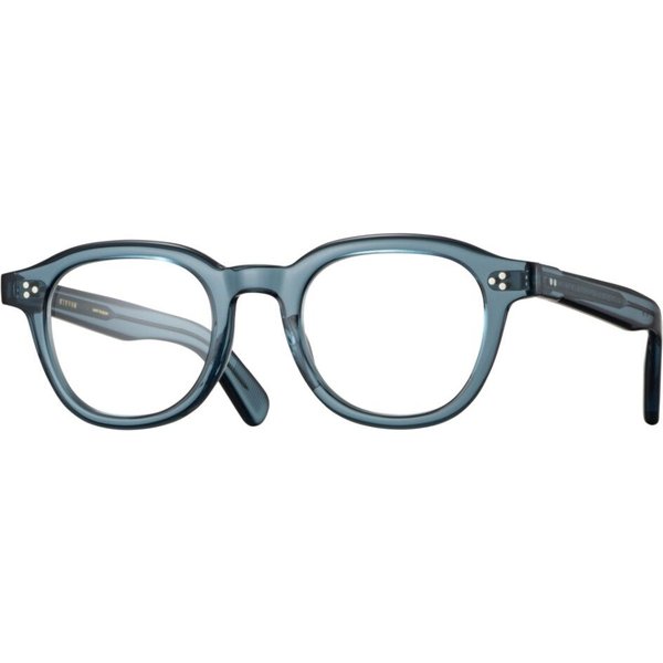 Eyevan Kirk-E IDG Men's Eyeglasses Blue Size 47 - Blue Light Block Available