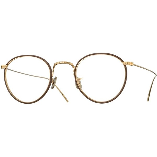 Eyevan 717W 3390 Men's Eyeglasses Brown Size 46 - Blue Light Block Available