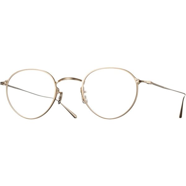 Eyevan 199 902 Men's Eyeglasses Gold Size 46 - Blue Light Block Available