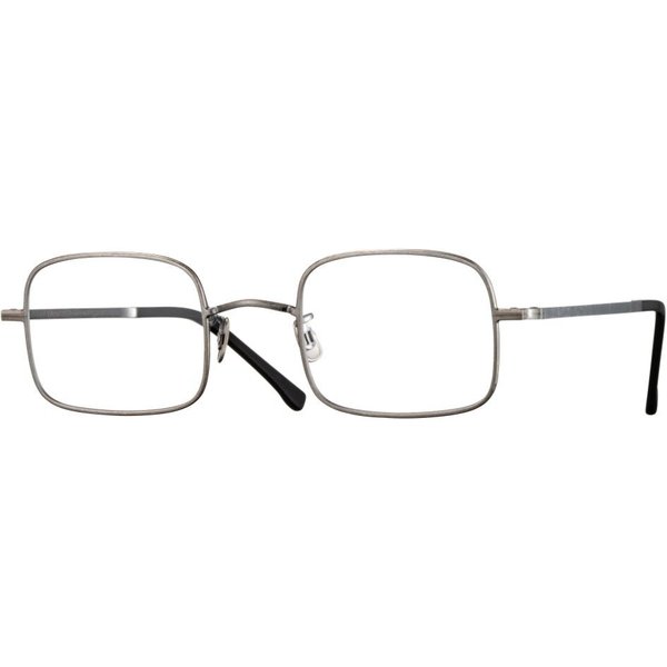 Eyevan 1158 820 Men's Eyeglasses Silver Size 46 - Blue Light Block Available