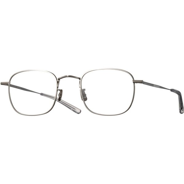 Eyevan 1021 800 Men's Eyeglasses Silver Size 48 - Blue Light Block Available