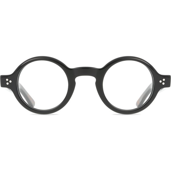 Lesca BURT 100 Men's Eyeglasses Black Size 41 - Blue Light Block Available