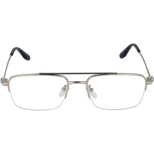 BMW BW5039 016 Men's Eyeglasses Silver Size 54 - Blue Light Block Available
