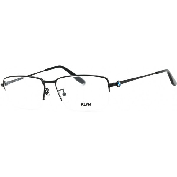 BMW BW5038-H 002 Men's Eyeglasses Black Size 56 - Blue Light Block Available