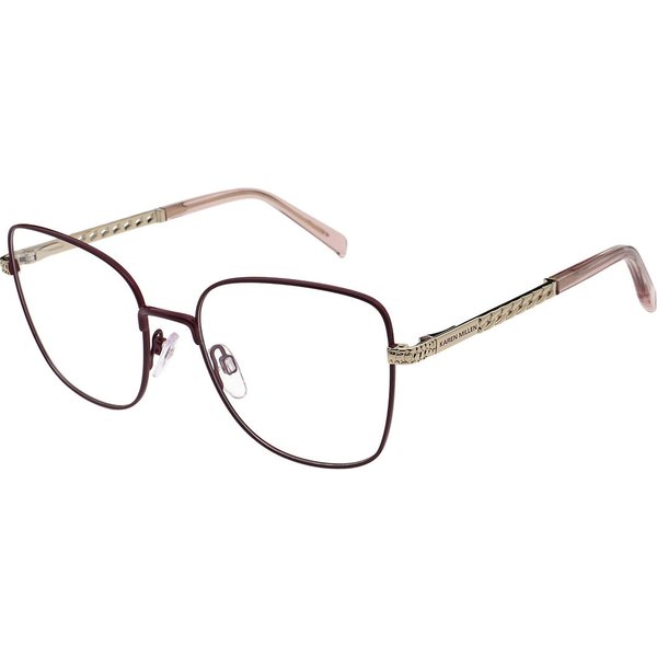 Karen Millen KM3068 221 Women’s Eyeglasses Red Size 53 - Blue Light Block Available