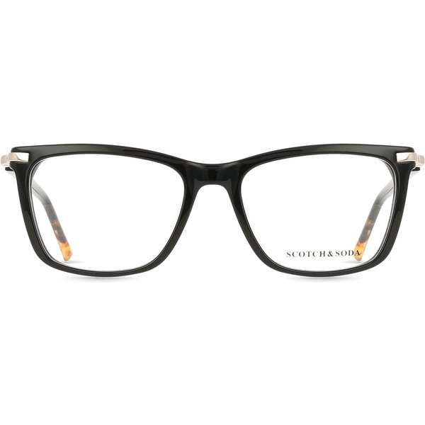 Scotch & Soda 3010 004 Men's Eyeglasses Black Size 51 - Blue Light Block Available
