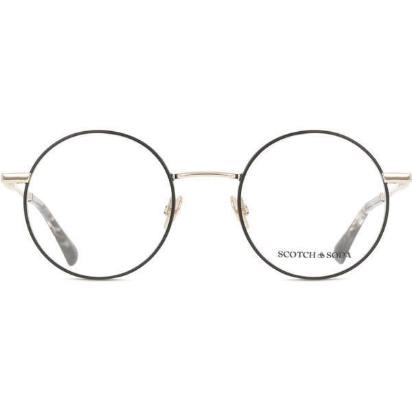 Scotch & Soda 1028 002 Women’s Eyeglasses Black Size 48 - Blue Light Block Available
