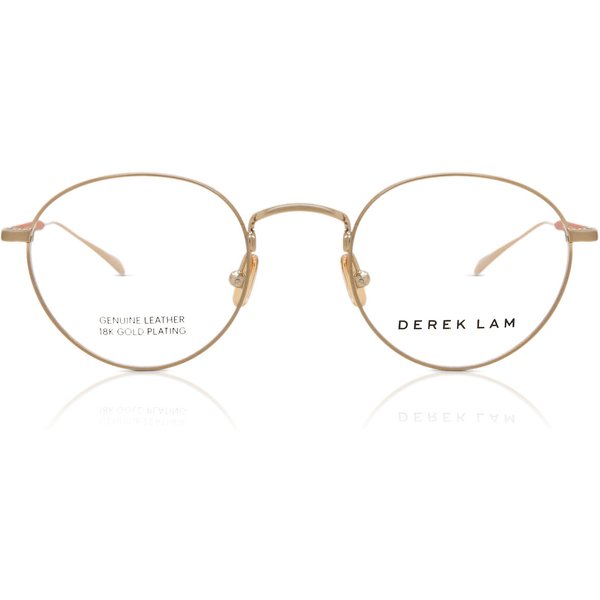 Derek Lam DL285 BGDOG Men's Eyeglasses Gold Size 47 - Blue Light Block Available