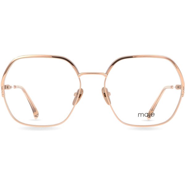 Maje MJ3043 401 Women’s Eyeglasses Gold Size 55 - Blue Light Block Available