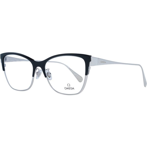 Omega OM5001-H 01A Women’s Eyeglasses Black Size 54 - Blue Light Block Available