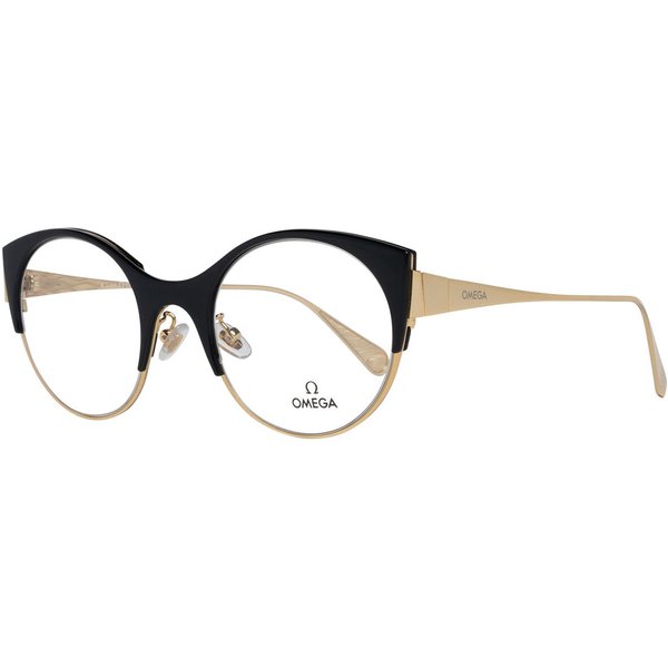 Omega OM5002-H 001 Women’s Eyeglasses Gold Size 51 - Blue Light Block Available
