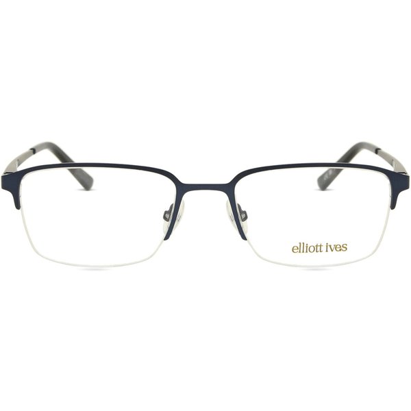 Elliott Ives Ash Midnight Men's Eyeglasses Blue Size 51 - Blue Light Block Available