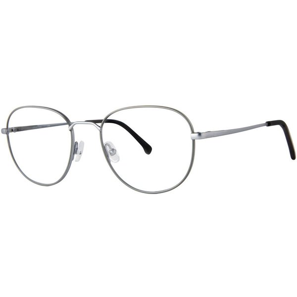 Elliott Ives Jute Silver Men's Eyeglasses Silver Size 57 - Blue Light Block Available