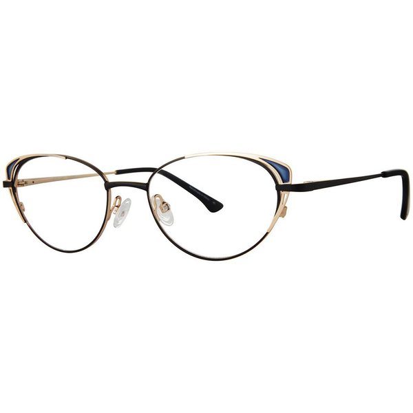 Elliott Ives Linden Black Women’s Eyeglasses Gold Size 51 - Blue Light Block Available