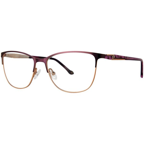 Elliott Ives Velvetleaf Plum Women’s Eyeglasses Gold Size 56 - Blue Light Block Available