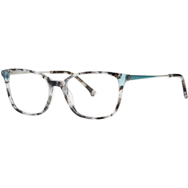 Elliott Ives Plum Black Taffy Women’s Eyeglasses White Size 56 - Blue Light Block Available