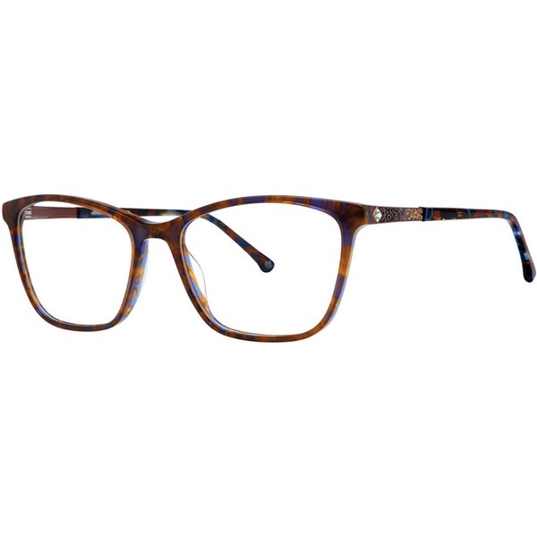 Elliott Ives Tiger Lilly Cornflower Tortoise Women’s Eyeglasses Tortoiseshell Size 54 - Blue Light Block Available