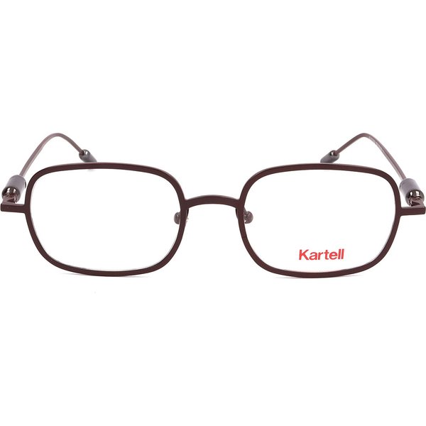 Kartell KL012V 04 サングラス - 男性用 - バーガンディ