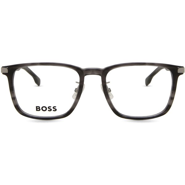 BOSS Boss 1408/F Asian Fit 2W8 Men's Eyeglasses Grey Size 54 - Blue Light Block Available