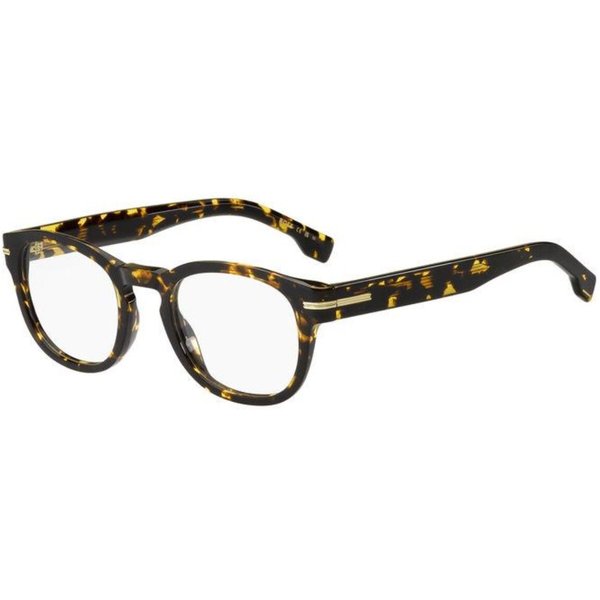 BOSS Boss 1504 QUM Men's Eyeglasses Tortoiseshell Size 50 - Blue Light Block Available