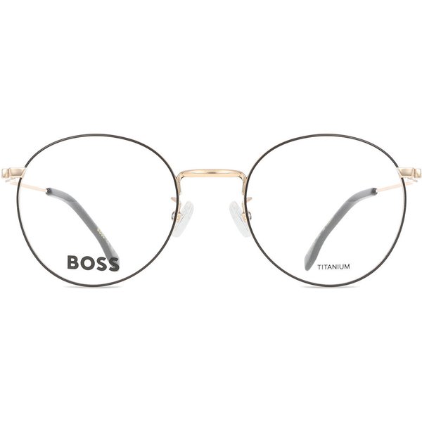 BOSS Boss 1514/G Asian Fit RHL Men's Eyeglasses Black Size 51 - Blue Light Block Available