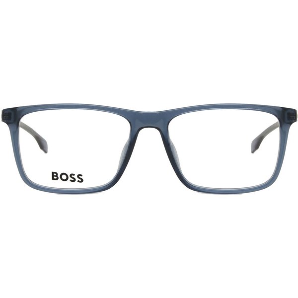BOSS Boss 1571 PJP Men's Eyeglasses Blue Size 56 - Blue Light Block Available