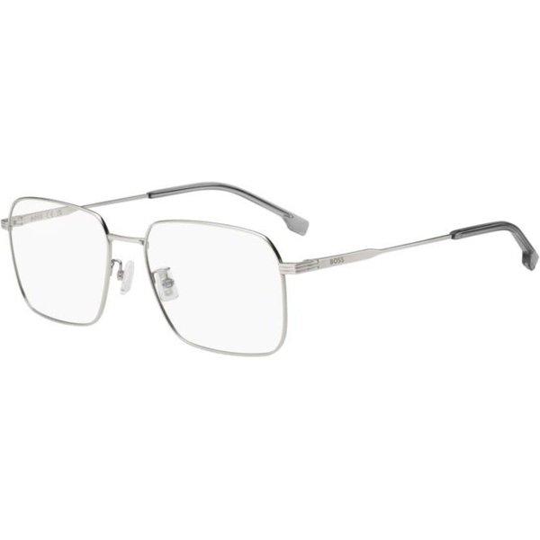 BOSS 1772/G Asian Fit 010 Men's Eyeglasses Silver Size 57 - Blue Light Block Available
