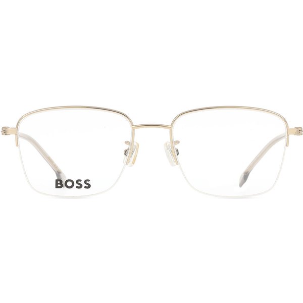 BOSS 1800/F Asian Fit 2F7 Men's Eyeglasses Gold Size 53 - Blue Light Block Available