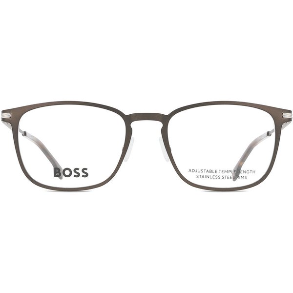BOSS 1851 AMC Men's Eyeglasses Brown Size 52 - Blue Light Block Available
