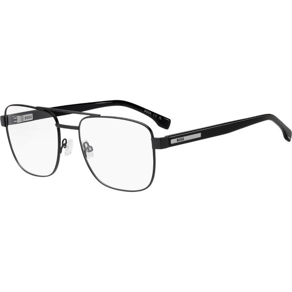 BOSS 1988 003 Men's Eyeglasses Black Size 57 - Blue Light Block Available