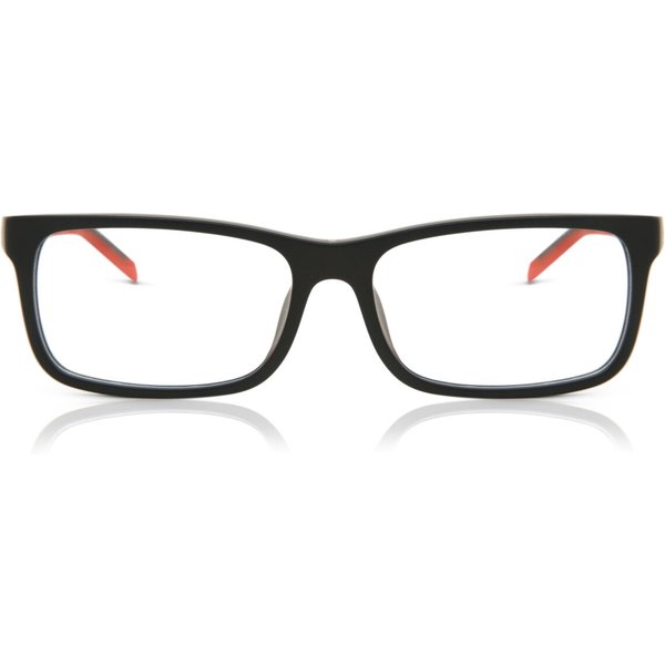 Tag Heuer TH0551 005 Men's Eyeglasses Black Size 57 - Blue Light Block Available