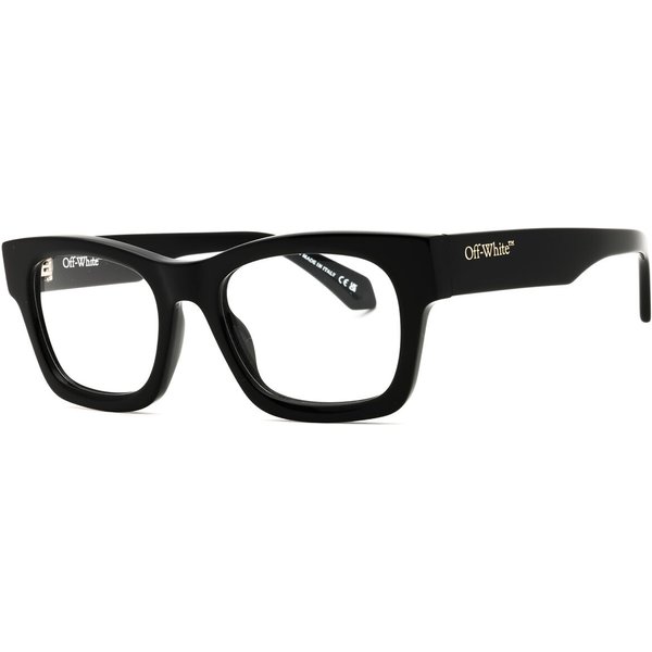Off-White STYLE 78 1300 Men's Eyeglasses Black Size 52 - Blue Light Block Available