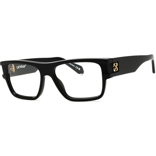 Off-White STYLE 86 1000 Men's Eyeglasses Black Size 56 - Blue Light Block Available