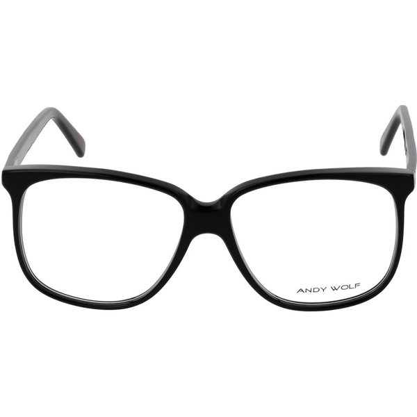 ANDY WOLF 4475 A Men's Eyeglasses Black Size 57 - Blue Light Block Available