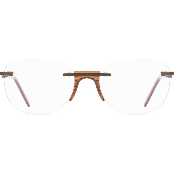 ANDY WOLF Erez C Men's Eyeglasses Gunmetal Size 52 - Blue Light Block Available