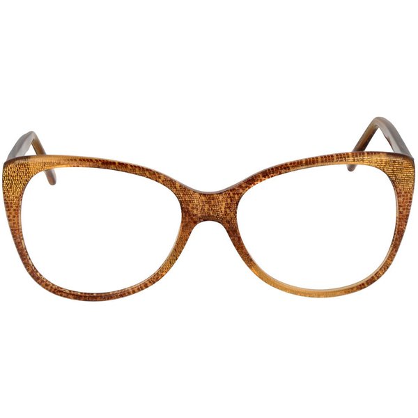 ANDY WOLF 5071 E Women’s Eyeglasses Brown Size 55 - Blue Light Block Available