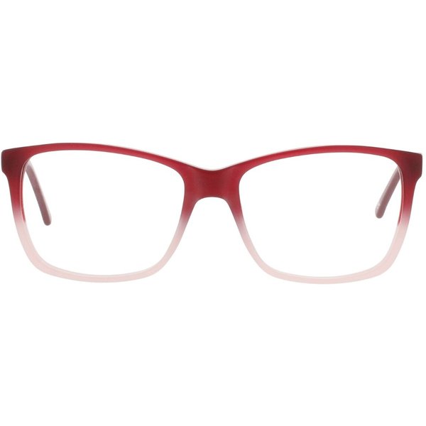 ANDY WOLF 5037 O Men's Eyeglasses Red Size 54 - Blue Light Block Available