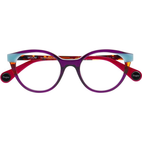 WOOW SUGAR SUGAR 1 0264 Women’s Eyeglasses Black Size 49 - Blue Light Block Available