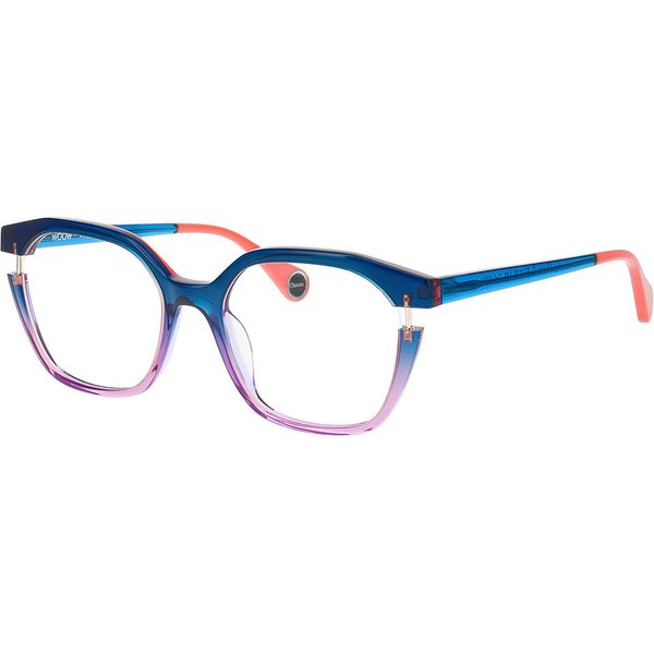 WOOW LUCKY CHARM 2 0306 Women’s Eyeglasses Blue Size 53 - Blue Light Block Available