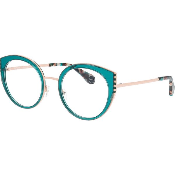 WOOW NEXT LEVEL 2 1127 Women’s Eyeglasses Green Size 52 - Blue Light Block Available